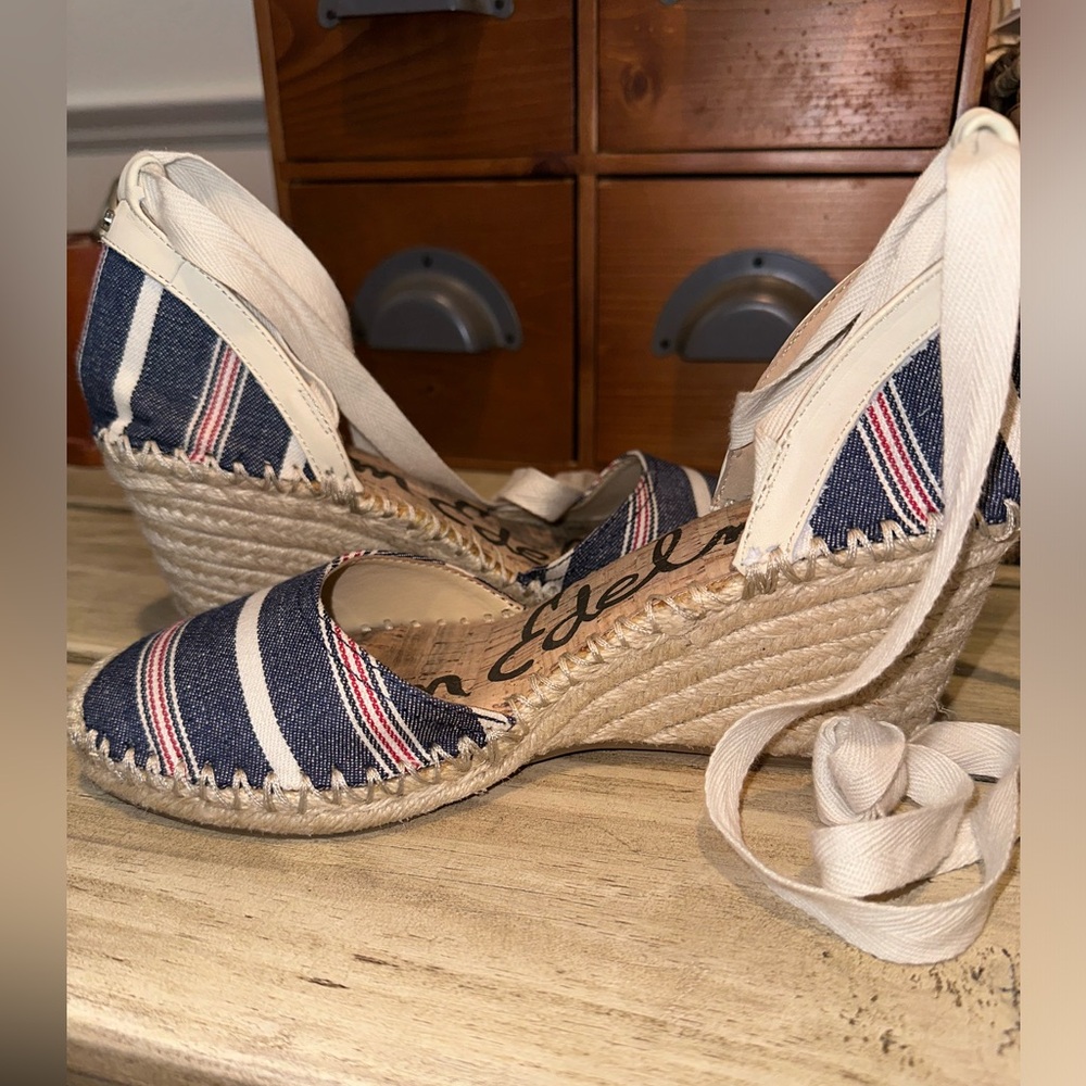 Sam Edelman Patsy Espadrilles Platform Sandals Ti… - image 5